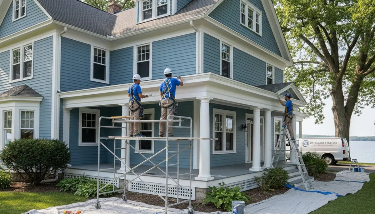 Professional Cleveland, OH painters delivering interior and exterior painting services