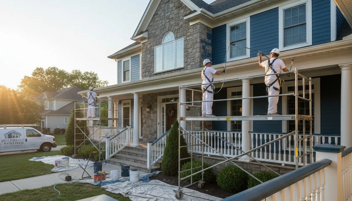 Professional painters serving Cleveland, OH for interior and exterior residential painting services