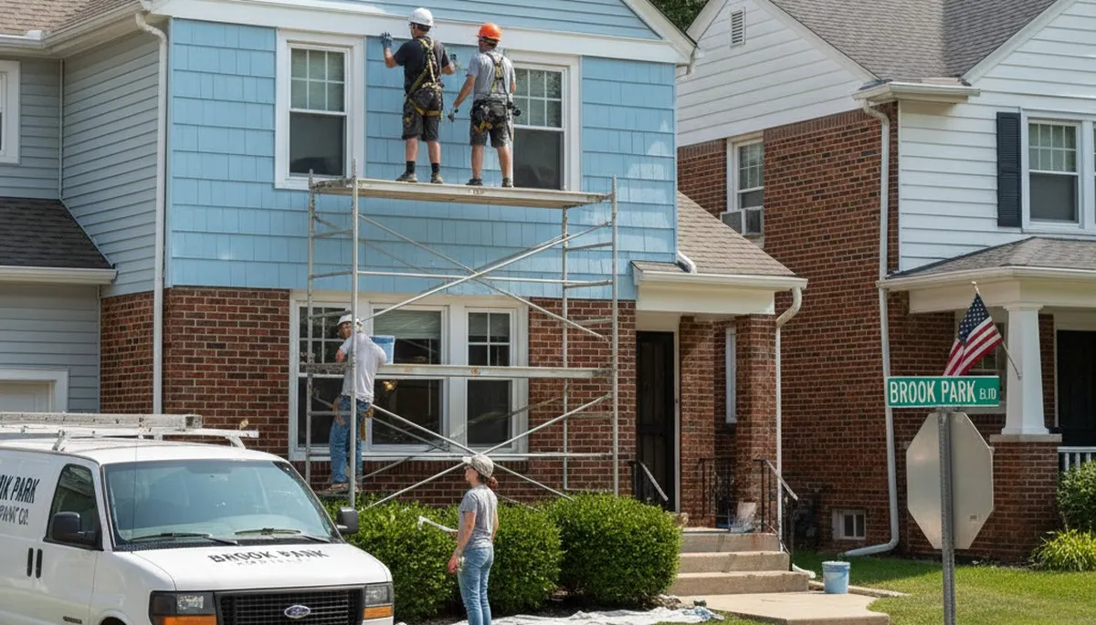 Cleveland, OH painters providing professional interior and exterior painting services