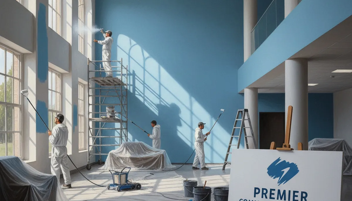 Commercial painting contractors in Cleveland, OH for durable exterior and interior business finishes