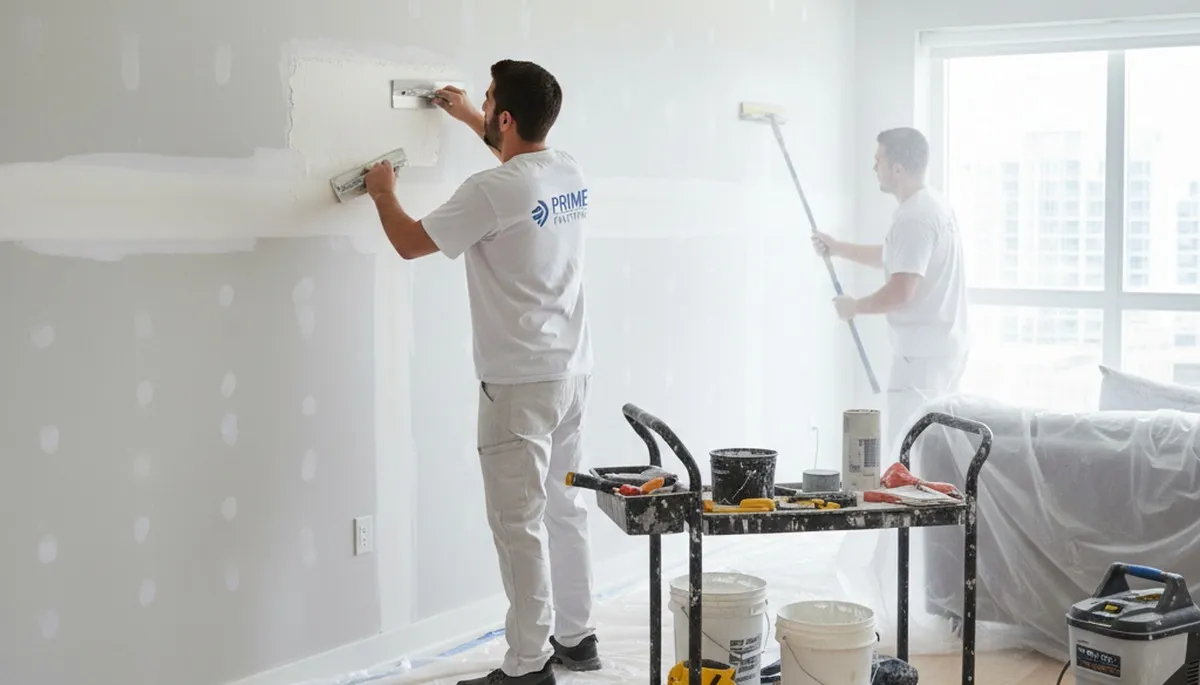 Cleveland, OH drywall repair by Cleveland Paint Pros for cracks, holes, and water damage