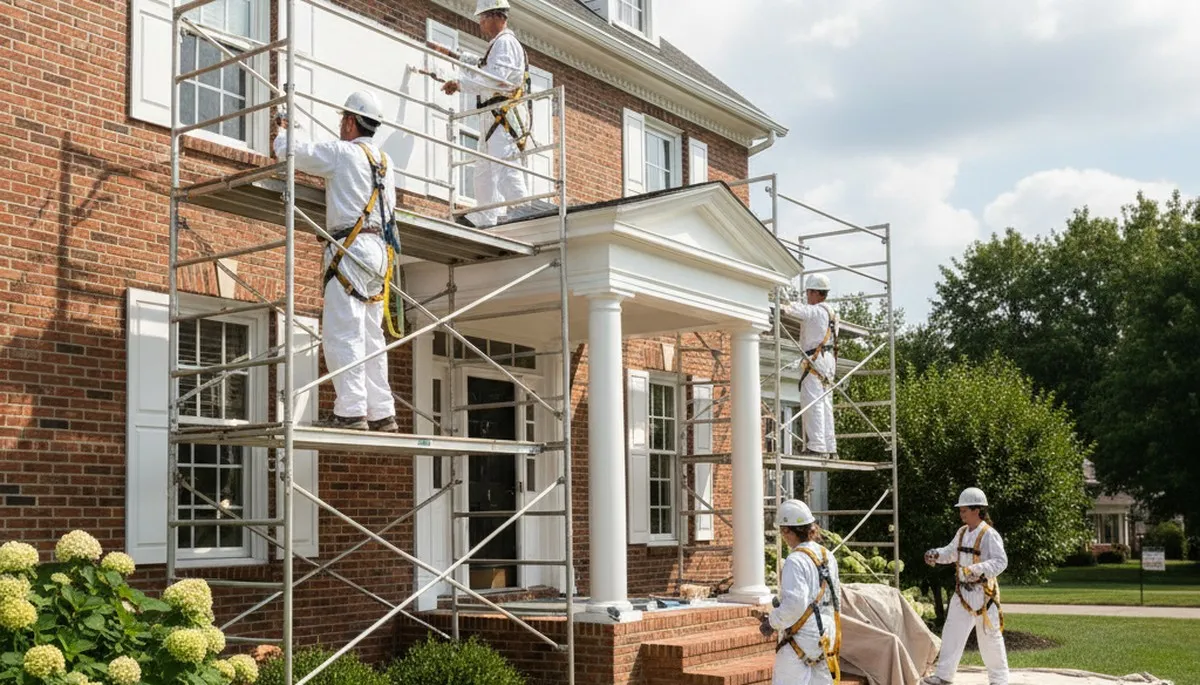 Painting crew serving Cleveland, OH for residential and commercial interior and exterior painting