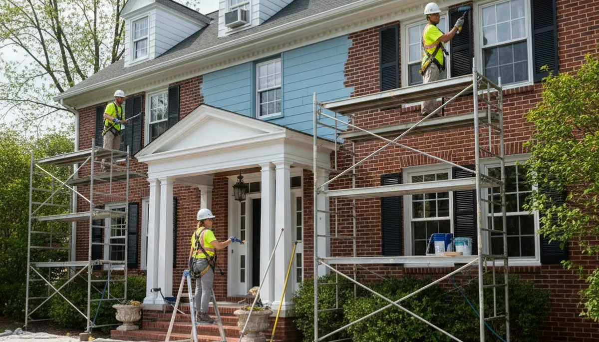 Cleveland, OH painting contractors delivering professional interior and exterior house painting services