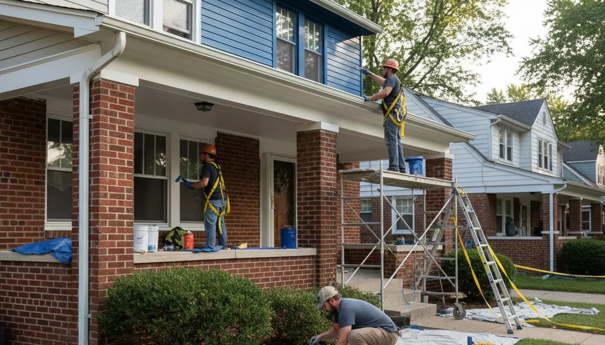 Cleveland, OH painting contractor serving homes and businesses with professional interior and exterior painting