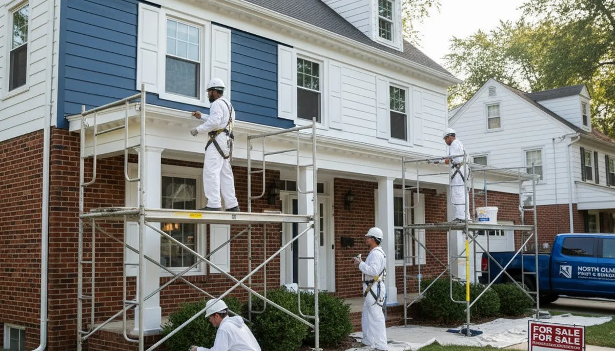 Cleveland, OH painters providing professional interior and exterior painting services