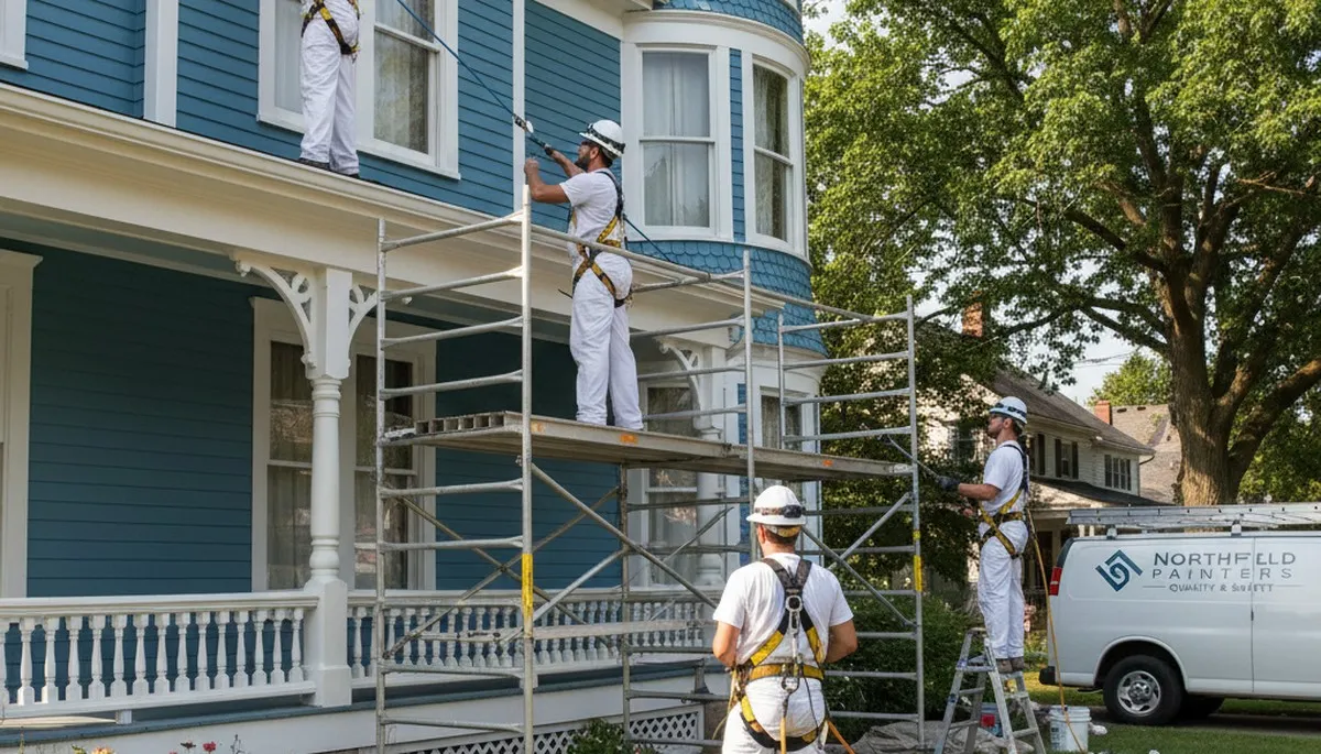 Cleveland, OH painting contractors providing professional interior and exterior house painting services