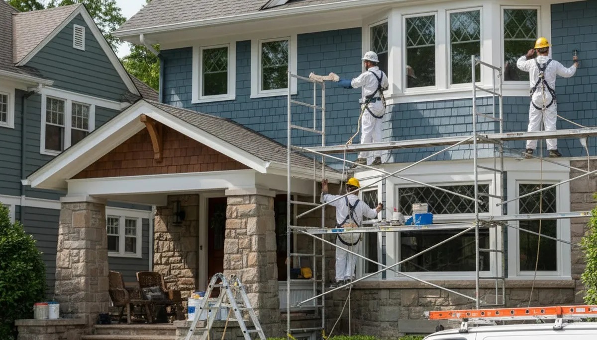 Cleveland, OH painting contractors providing professional interior and exterior house painting services